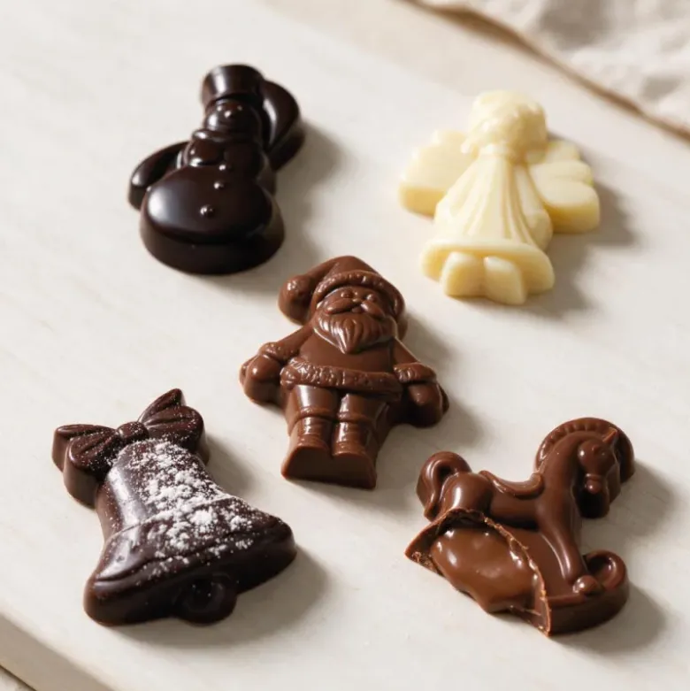 Moule chocolat sujets de Noël assortis