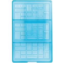 Moule chocolat tablette asymétrique