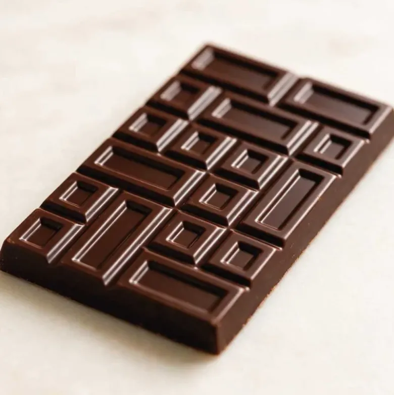 Moule chocolat tablette asymétrique