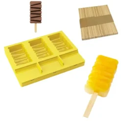 Moule à esquimaux silicone Maracaibo + 50 bâtons