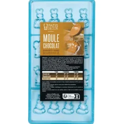 Moule friture en chocolat petits lapins 4 g