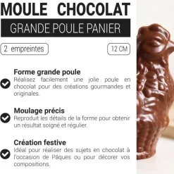 Moule grande poule panier 12 cm