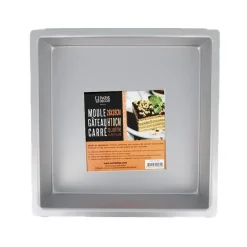Moule à gâteau carré 28 x 28 cmHauteur 10 cm