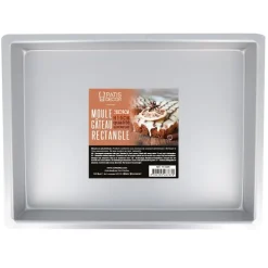 Moule à gâteau rectangulaire 28 x 39 cm H 7,6 cm