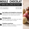 Moule mini-ballons de football