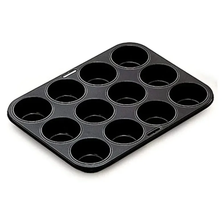 Moule 12 muffins anti-adhérent