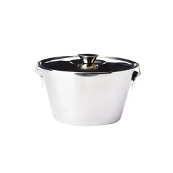 Moule à pudding avec couvercle inox Ø 16 cm
