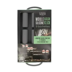 Moule silicone 9 bûchettes