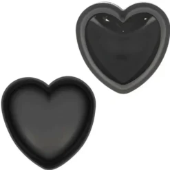 Moule Silicone Coeur Bombé