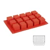 Moule silicone 15 cubes