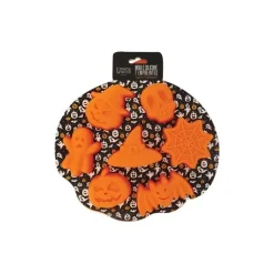 Moule Silicone 7 Empreintes Sujets d'Halloween - Ø 25,5 cm
