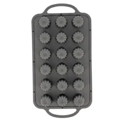 Moule Silicone 18 mini-cannelés 3,5 cm