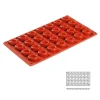 Moule silicone 28 mini savarins ovales