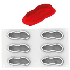 Moule silicone petite arachide 3D