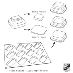 Moule silicone Rond Pavoni
