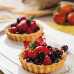 6 moules à tartelettes en acier antiadhérent sans PFAS - ø11,5cm