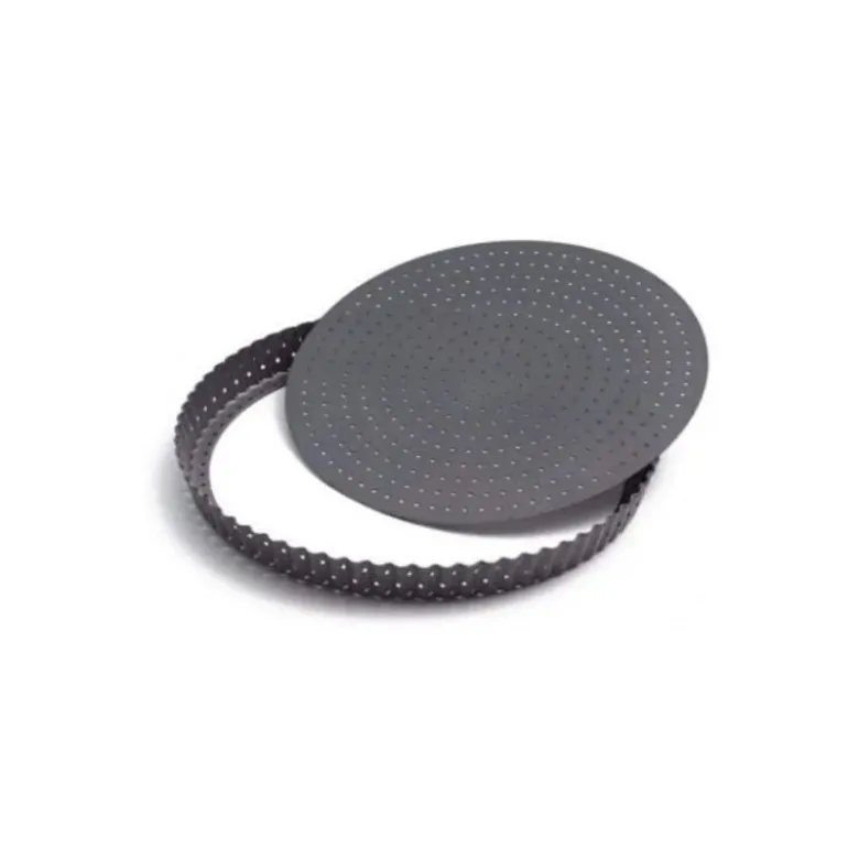 Moule à tarte cannelé perforé fond amovible Ø 24 cm