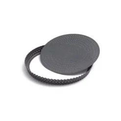 Moule à tarte cannelé perforé fond amovible Ø 30 cm