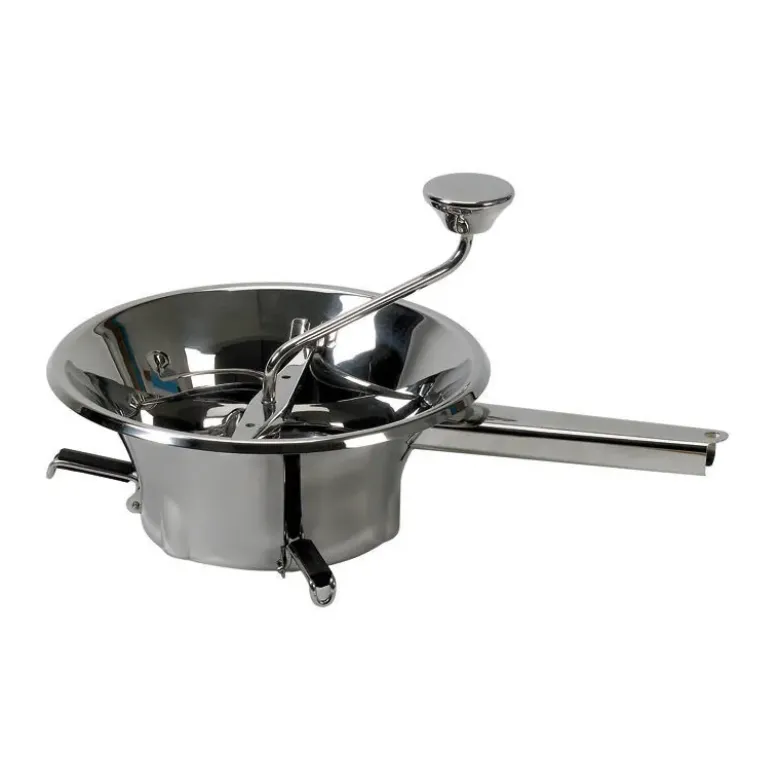 moulins à légumes n°2 inox avec 3 grilles 1.5, 2.5 et 4 mm