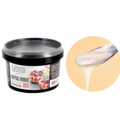 Nappage miroir pailleté translucide - 300 g