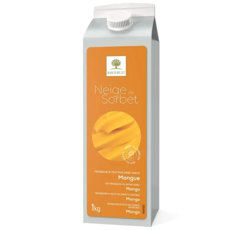 Neige de sorbet mangue Ravifruit 1 kg