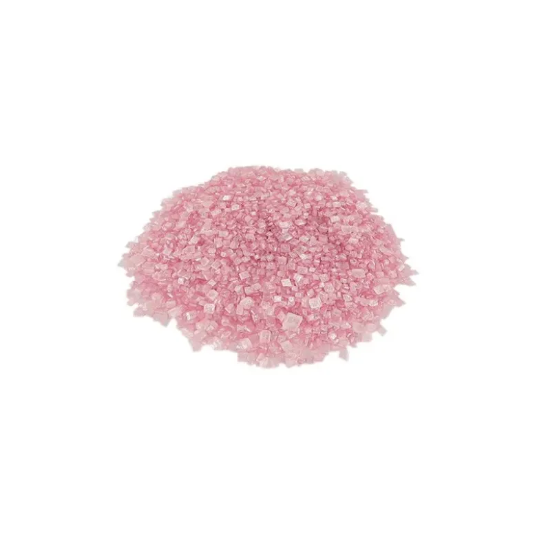 Paillettes alimentaires roses