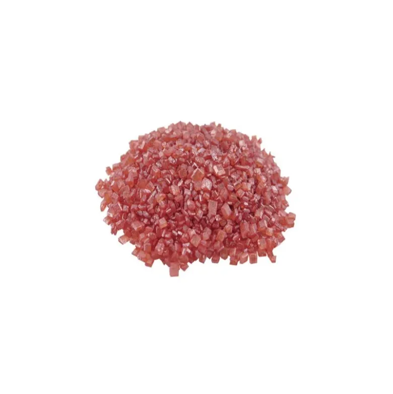 Paillettes alimentaires rouges