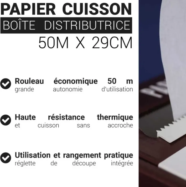 Papier cuisson (50 m)