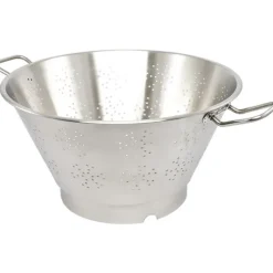 passoire conique inox fond cerclé 45 cm