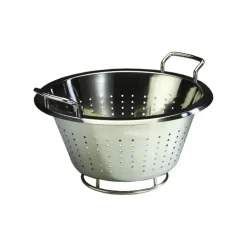 passoire inox conique à anses 24 cm