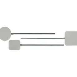 pelle à pizza inox avec manche 92.5 cm carrée 40x40 cm