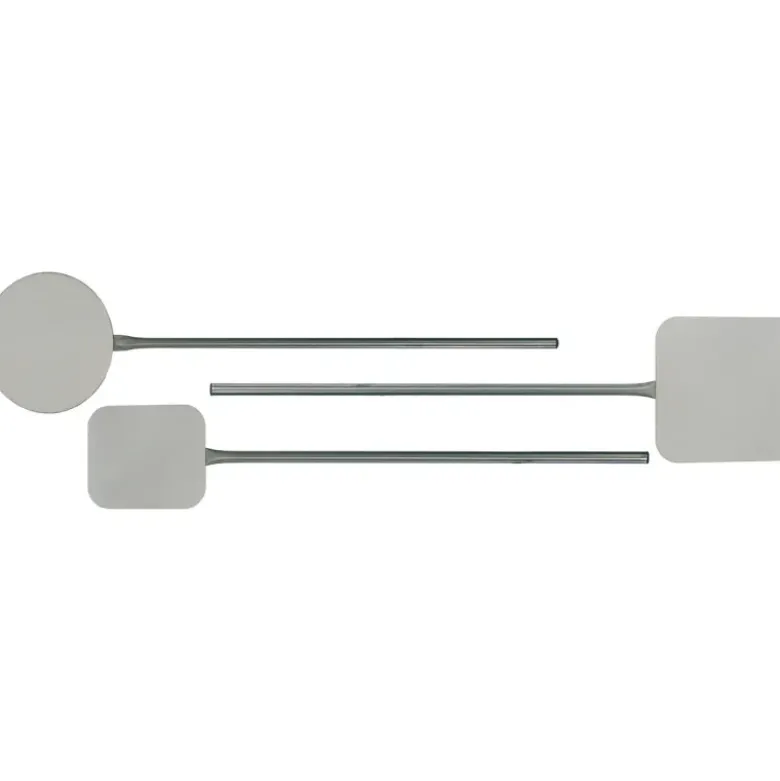 pelle à pizza inox avec manche 92.5 cm rectangulaire 33x31 cm