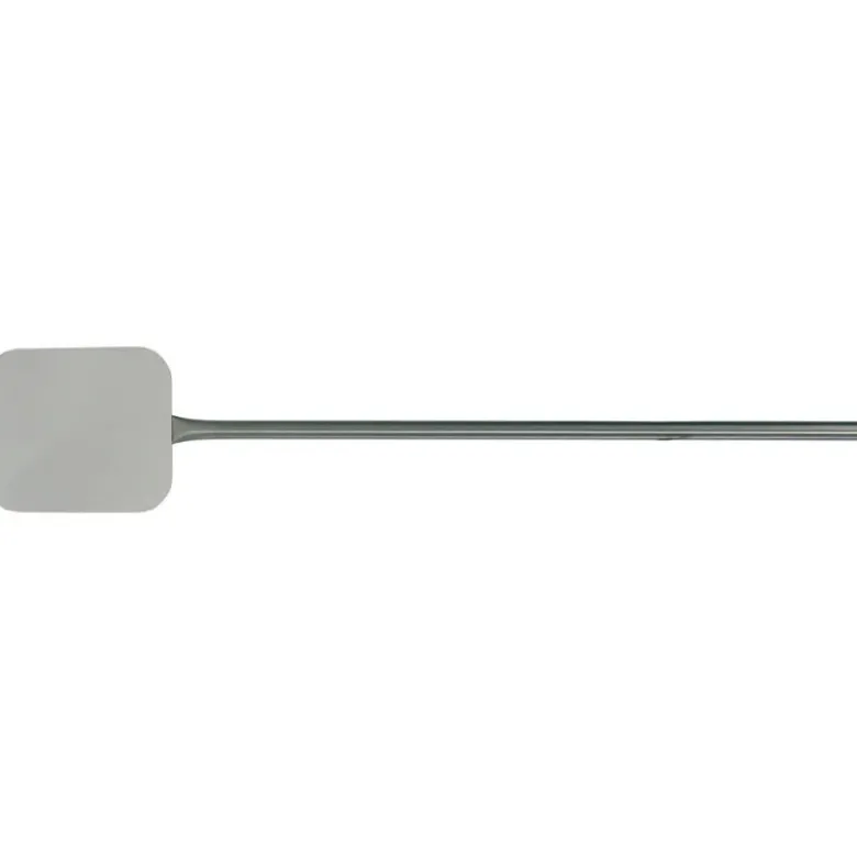 pelle à pizza inox avec manche 92.5 cm rectangulaire 33x31 cm