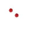 Petites roses rouges en azyme (x12)