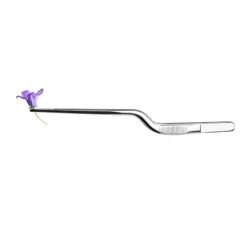 Pince à dresser courbée inox 21 cm