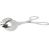 Pince à pâtisserie à dents inox 20 cm