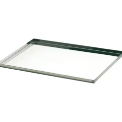 plaque pâtissière inox bords droits 60x40 cm