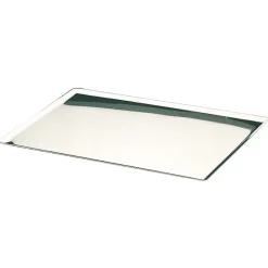 plaque pâtissière inox bords pincés GN 2/1 65x53 cm
