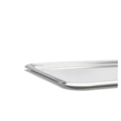 Plateau pâtissier inox bords ronds 24 cm