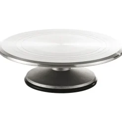 plateau tournant aluminium 32x9.5 cm