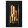 porte-cornets à glace plexiglass 6 trous 31 mm et 12 trous 26 mm
