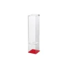 porte-cornets à glace vertical 1 trous de 35 mm avec couvercle articulé
