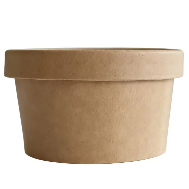 8 pots à glace 150 ml avec couvercle