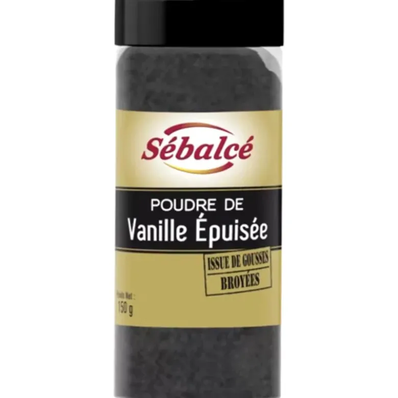 Poudre de vanille épuisée Sébalcé 150 g