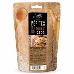Pépites de chocolat noir - 44% de cacao - 250g