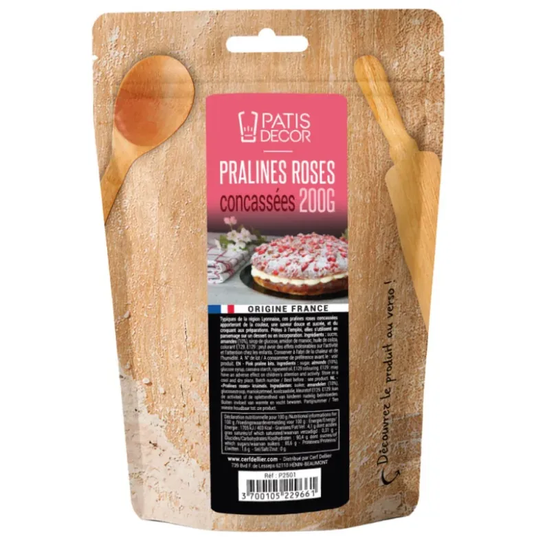 Pralines roses concassées 200 g
