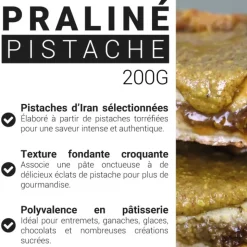 Praliné pistache - 200 g
