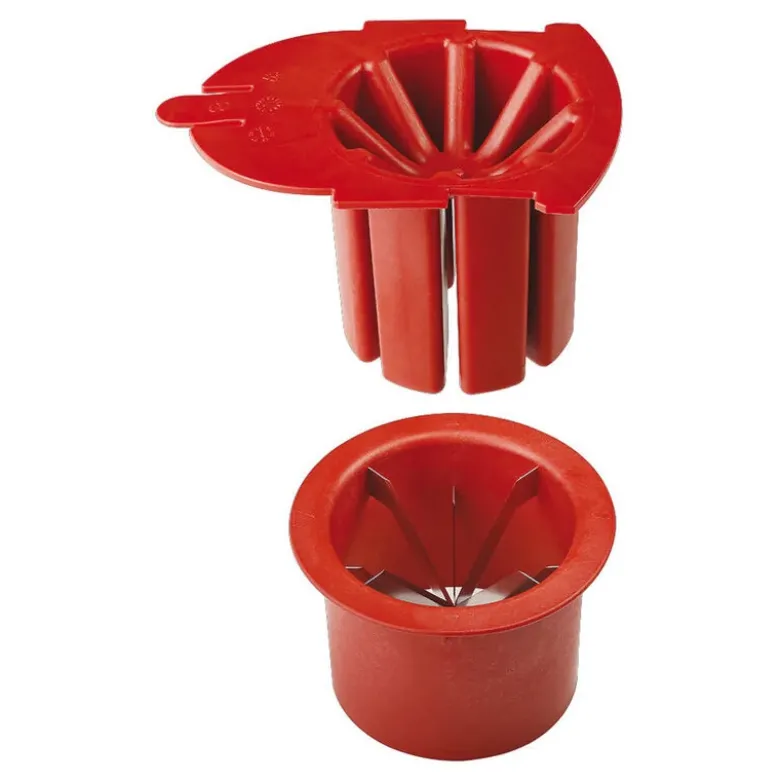 Prep Chef outil coupe-tomates et agrumes 6 quartiers