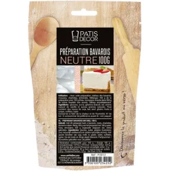 Préparation bavarois Neutre - 100g