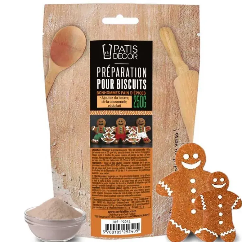 Préparation biscuits en pain d'épices - 250 g